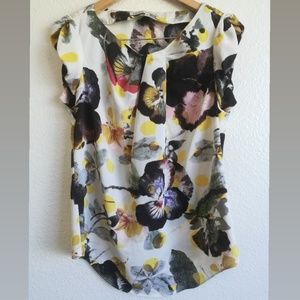 ⬇️ RACHEL Rachel Roy Multicolor Floral Blouse
